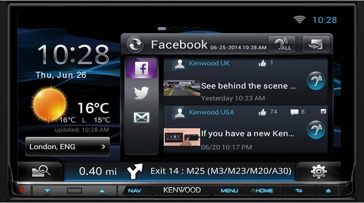Produktbild Kenwood Corp. DNN9150DAB ohne DAB-Antenne