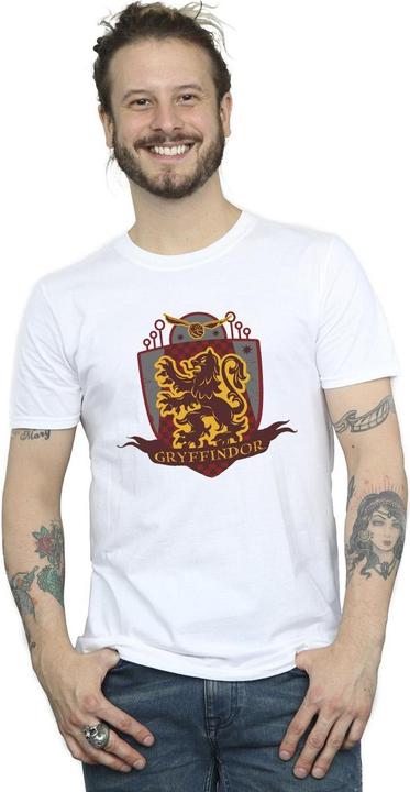 Actual product image Mens Gryffindor Chest Badge T-Shirt (5XL)