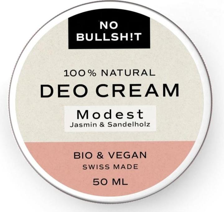 Immagine prodotto NO BULLSH!T Crema Deo Modest (Crema, 50 ml)