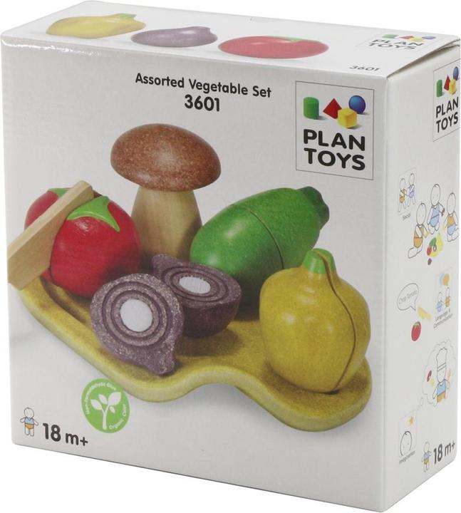 Actual product image Plantoys Assorted vegetable set