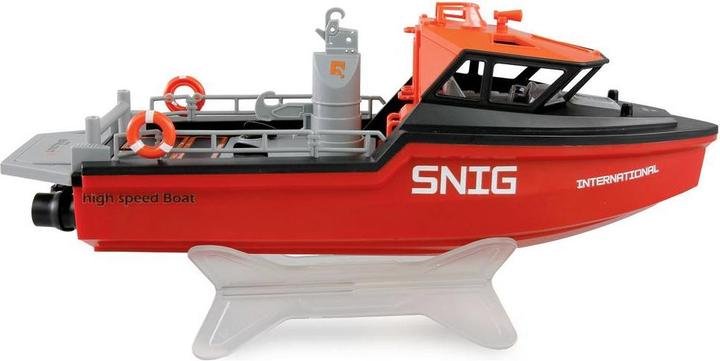 Produktbild Amewi Rettungsboot brushless Jetantrieb 320mm RTR schwarz/rot