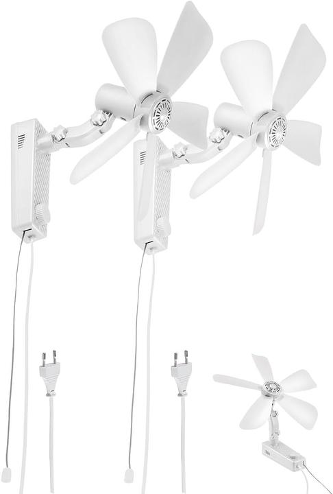 Sichler 2er-Set Wand-Ventilator (42 dB)