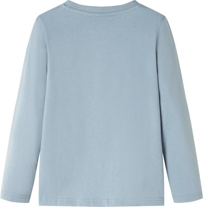 Produktbild VidaXL Kinder-Langarmshirt Hellblau 92,Material: 100 (92)