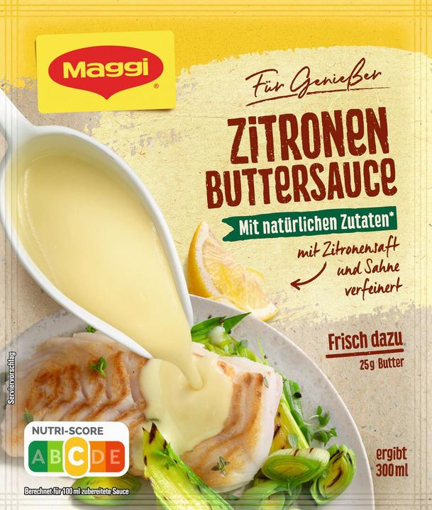 Maggi FÜR GENIESSER Zitronen Buttersauce, ergibt