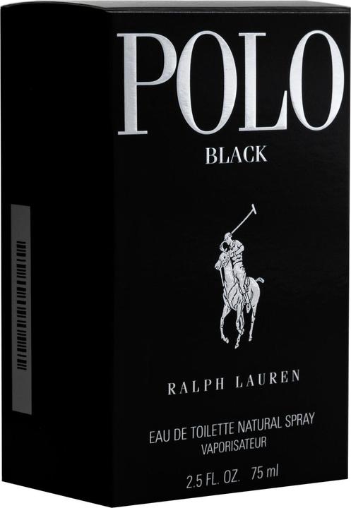 Actual product image Ralph Lauren Polo Black (Eau de toilette, 75 ml)