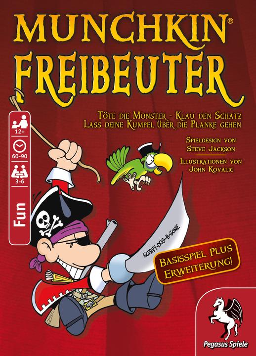 Produktbild Pegasus Munchkin Freibeuter 1+2 (Deutsch)