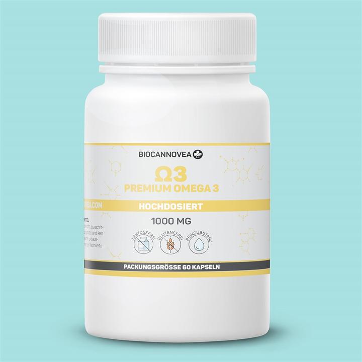 Image du produit Biocannovea Omega 3 caps (60 pièce(s), Capsules, 116 g)