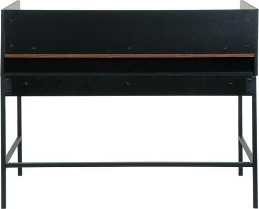 Immagine prodotto Mendler Scrivania HWC-J79, 120x50x99cm legno metallo, aspetto noce