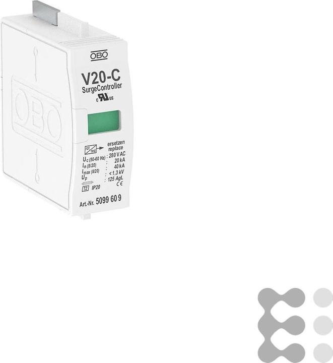 Produktbild OBO Bettermann OBO 20C/0280Überspannungsableiter