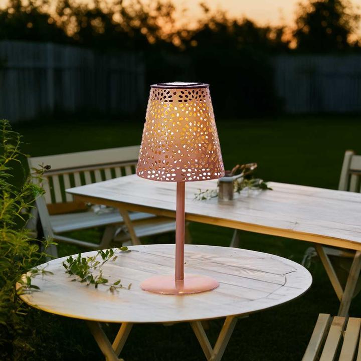 Immagine prodotto Kaemingk Solar-Tischlampe rosabraun