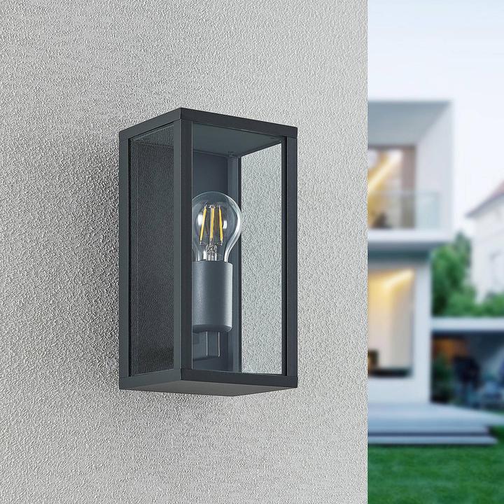 Image du produit Lindby Applique murale d'extérieur Peldar, simple flamme (E27, IP44)