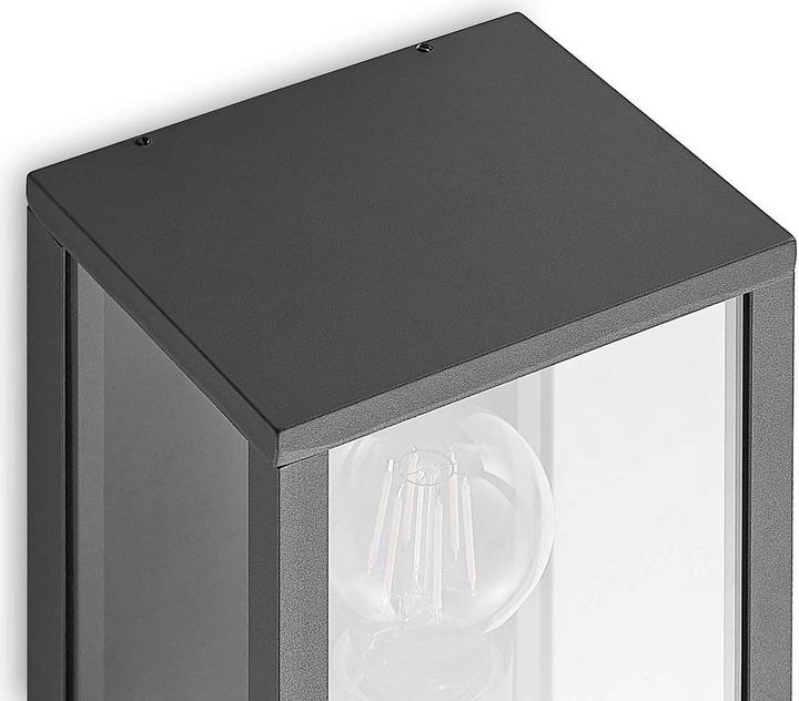 Image du produit Lindby Applique murale d'extérieur Peldar, simple flamme (E27, IP44)