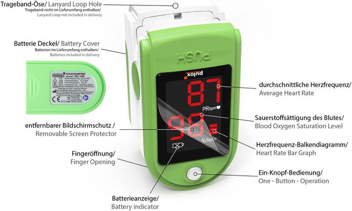 Actual product image Pulox PO-100