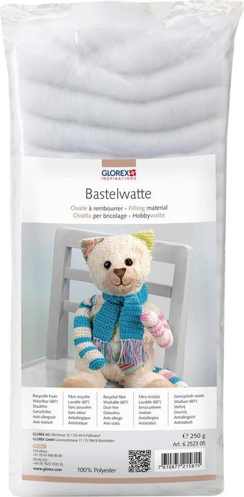Glorex Bastelwatte weiss 250g