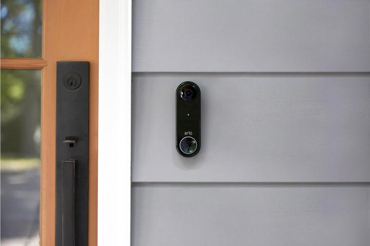 Actual product image Arlo Essential Wire-Free Doorbell, black (Wireless)