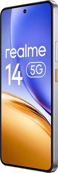 Actual product image realme 14 5G Dual Sim 12GB RAM 256GB - Mecha Silver (256 GB, Mecha Silver, 6.67", 50 Mpx, 5G)