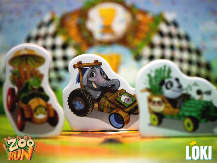 Image du produit Loki Kids 516009 - Zoo Run, jeu de société, pour 3-5 joueurs, à partir de 5 ans (Néerlandais)