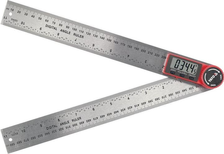 Immagine prodotto Yato Misuratore Elettronico Di Angoli 300 mm (30000 cm)