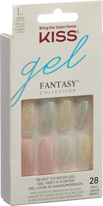 Produktbild KISS Glam Fantasy Special FX Nails - Higher Love (Nagelutensil, Pink)