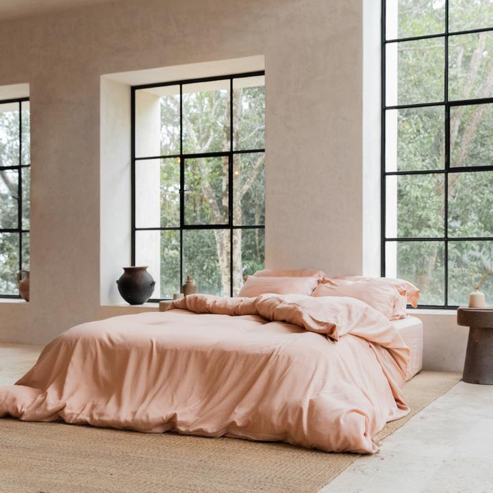 Immagine prodotto Coco & Cici Tencel Bettbezug + Kissenbezug (Set di biancheria da letto, 240 x 220 cm, 60 x 70 cm)