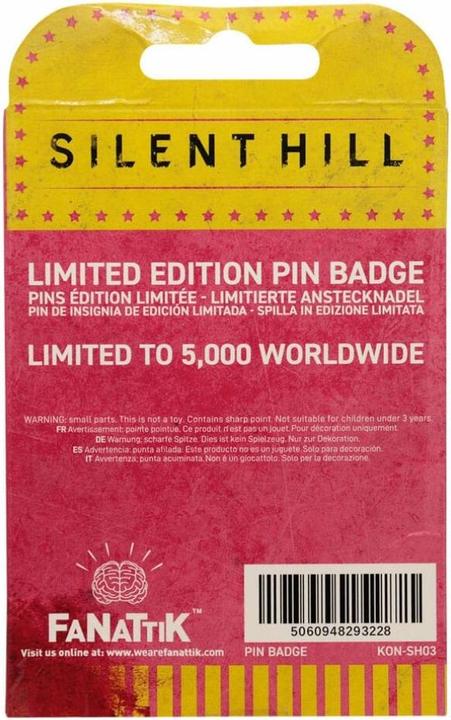 Produktbild Fanattik Silent Hill Ansteck-Pin Robbie the Rabbit Limited Edition