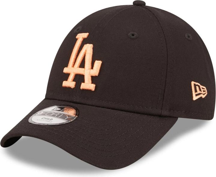 New Era 9Forty Kinder Cap Los Angeles Dodgers schwarz Youth (55, 56)