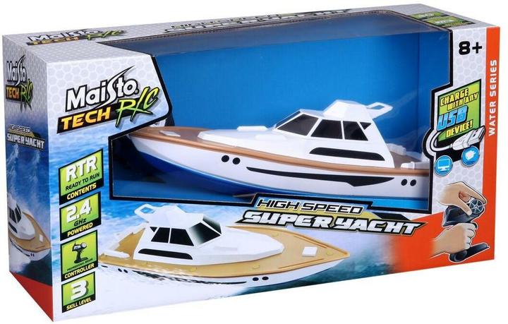 Actual product image Maisto High Speed Super Yacht