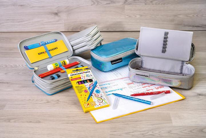 Immagine prodotto EberhardFaber Penna in fibra Glitter (Multicolore, 8 x)