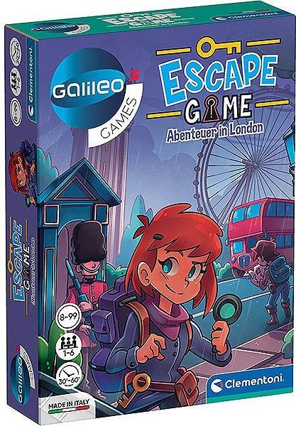 Actual product image Clementoni Galileo Escape adventure in London (German)