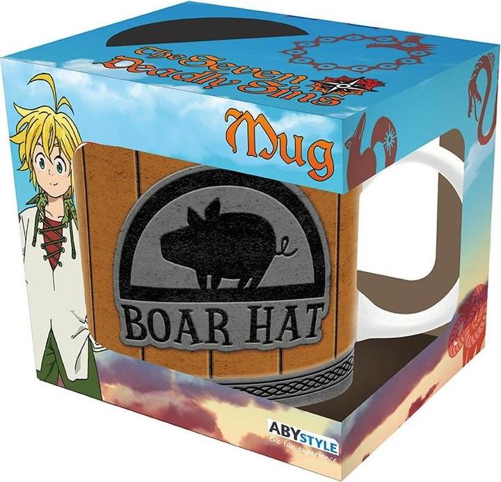 Image du produit ABYstyle The Seven Deadly Sins - Tazza 320ml Subli : Boar Hat (300 ml, 2 x)
