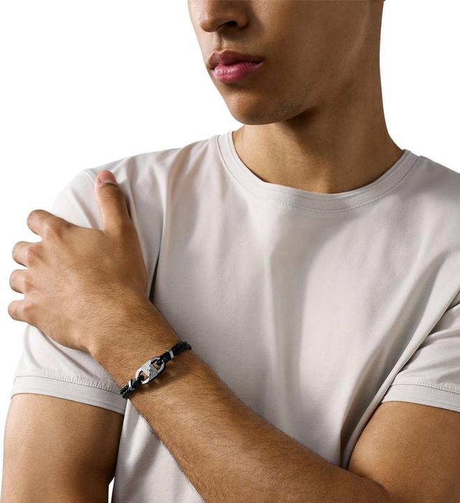 Produktbild Emporio Armani Armband (20.80 cm, Leder, Edelstahl)