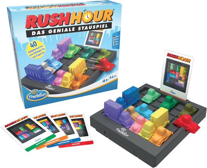 Image du produit Thinkfun Rush Hour - Le jeu d'embouteillage ingénieux (Français)