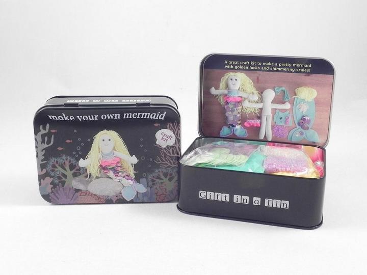 Actual product image Apples to Pears Gift in a Tin - Make Your Own Mermaid - Gift Box