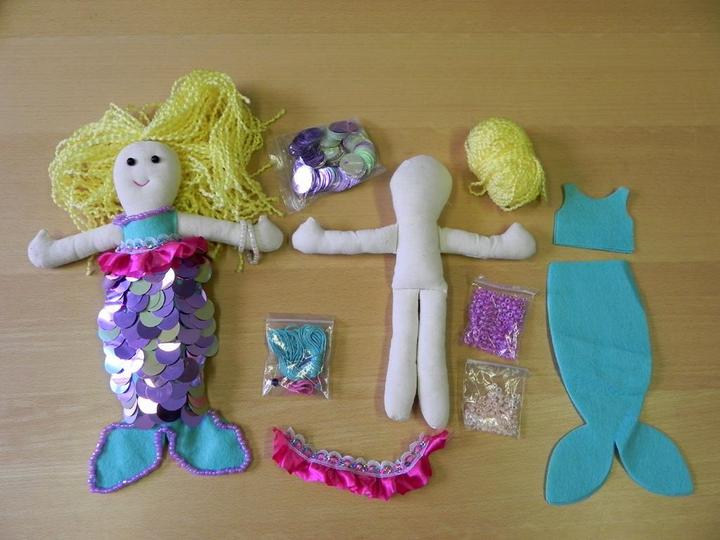 Actual product image Apples to Pears Gift in a Tin - Make Your Own Mermaid - Gift Box