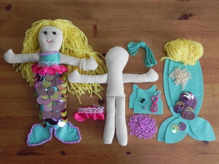 Actual product image Apples to Pears Gift in a Tin - Make Your Own Mermaid - Gift Box