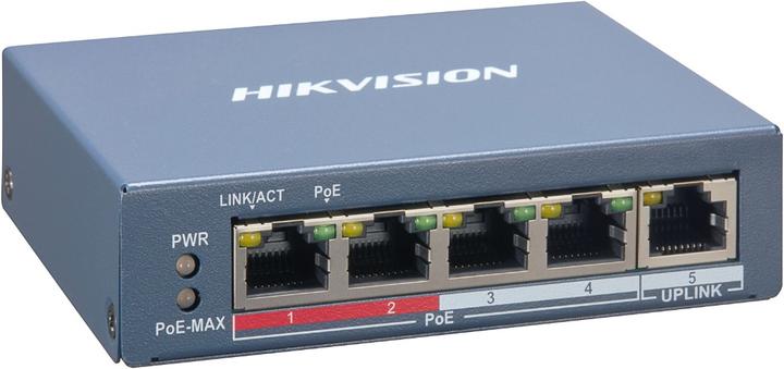 Immagine prodotto Hikvision DS-3E1105P-EI Interruttore di rete Fast Ethernet (10/100) Power over Ethernet (PoE) (8 Porti)