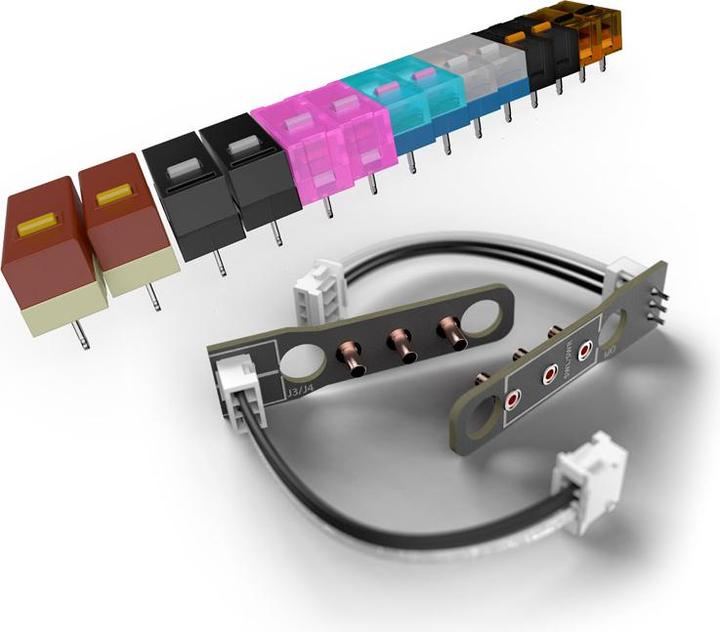 Actual product image Endgame Gear OP1 Universal Switch Set - 2x Switch PCBs + 14 Switches