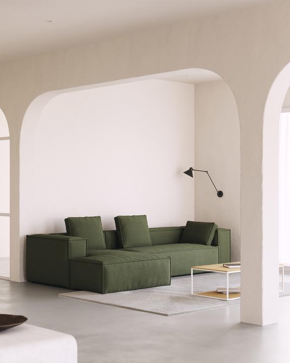 Image du produit Kave Home Blok (4 places, Canapé d'angle)