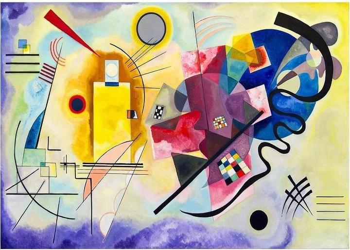 Produktbild Enjoy Puzzle ENJOY-1212 - Wassily Kandinsky: Gelb Rot Blau, Puzzle, 1000 Teile (1000 Teile)
