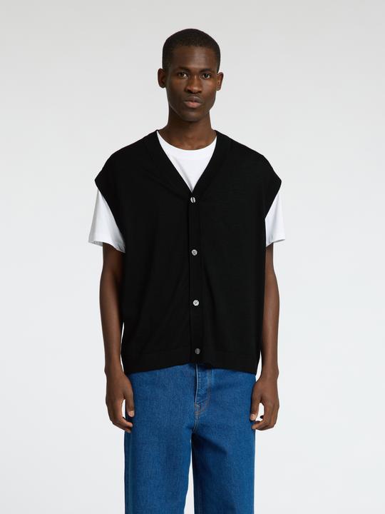 Image du produit Selected Homme Gilet tricoté 100% laine mérinos (XL)