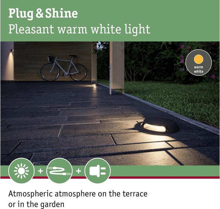 Actual product image Paulmann Plug & Shine (350 lm, IP67)