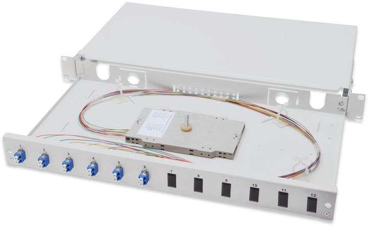 Image du produit Digitus Boîtier d’épissure à fibre optique, équipé, LC, OS2 (S/UTP, CAT7, 0.28 m)