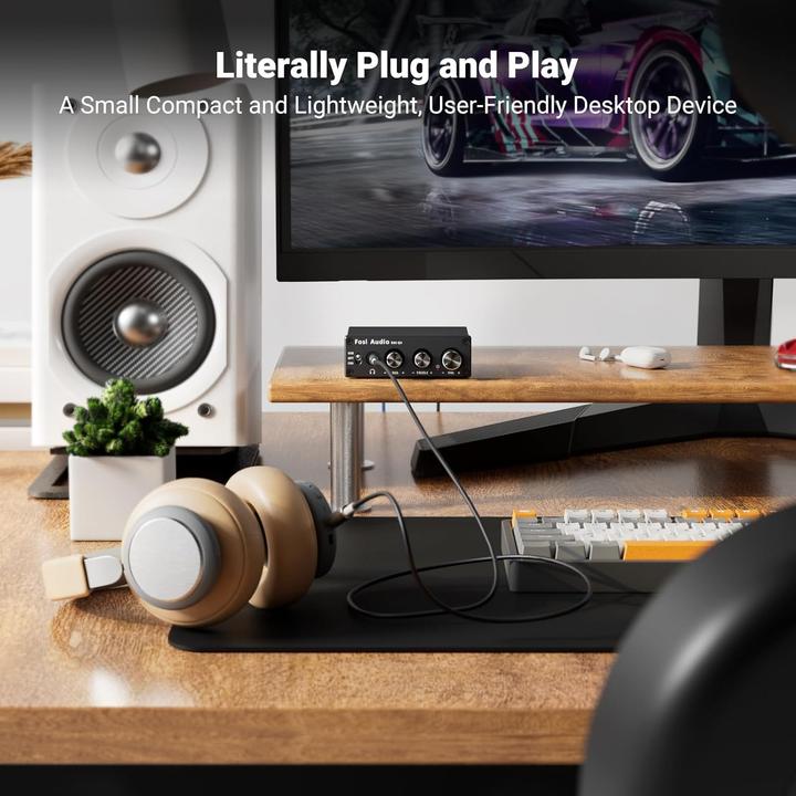 Immagine prodotto Fosi Audio Q4, 24-Bit/192 kHz DAC und Kopfhörerverstärker