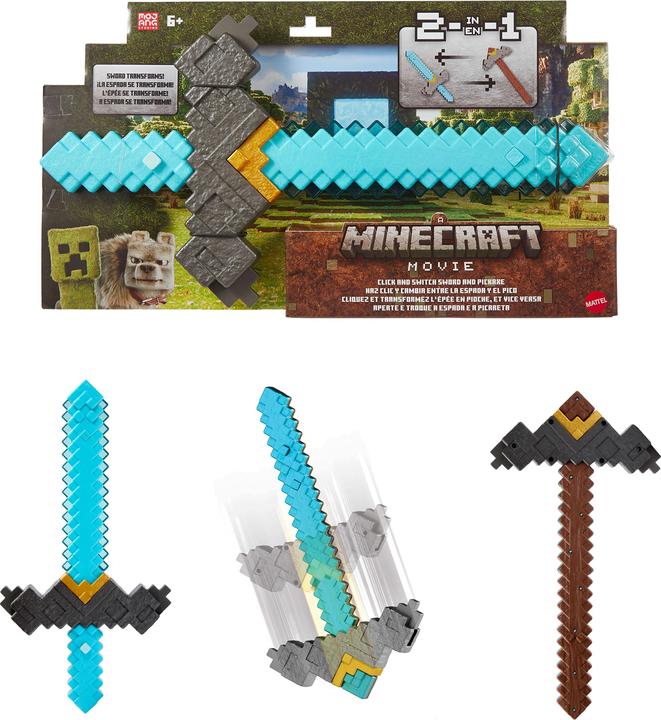Minecraft Figurine de jeu Movie Numérotation des rouleaux