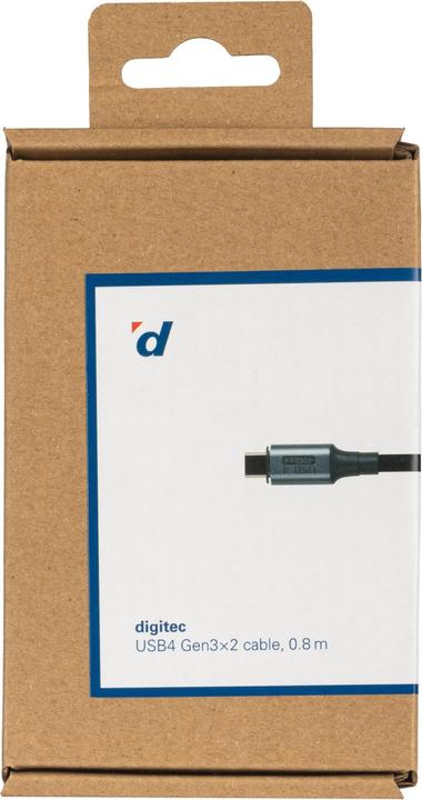 Productafbeelding Digitec USB Tipo C - USB Tipo C USB4 (0.80 m, USB 4.0)