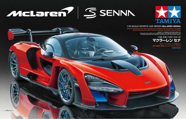 Actual product image Tamiya 1/24 McLaren Senna