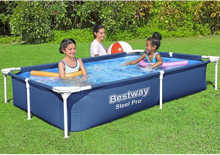 Produktbild Bestway Steel Pro Frame Pool (221 x 150 x 43 cm)