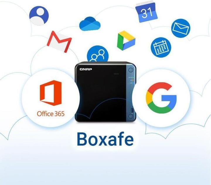 Immagine prodotto QNAP Boxafe per Microsoft 365 10 Utenti 1 Anno Pacchetto Fisico