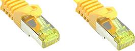Immagine prodotto Good Connections Cavo patch RJ45 con cavo grezzo Cat.7 e protezione a scatto (RNS®), S/FTP, PiMF, senza alogeni (S/FTP, PiMF, CAT7, 25 m)