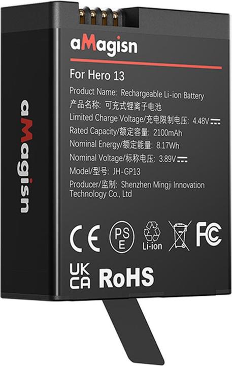 Produktbild aMagisn GoPro Hero 13 Enduro Ersatz Akku (GoPro Hero 13)